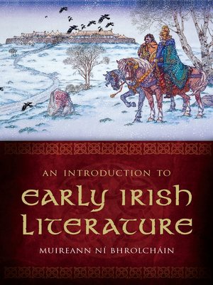 cover image of An Introduction to Early Irish Literature